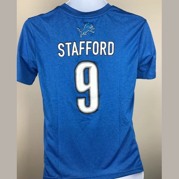 Lions Stafford #9 Youth M 10/12 Dri-Fit Material - Picture 3 of 5